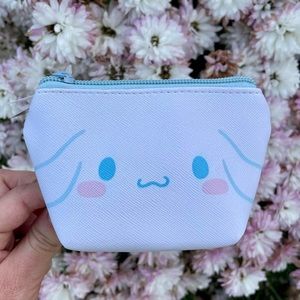 Sanrio Cinnamoroll white small pouch with zipper
